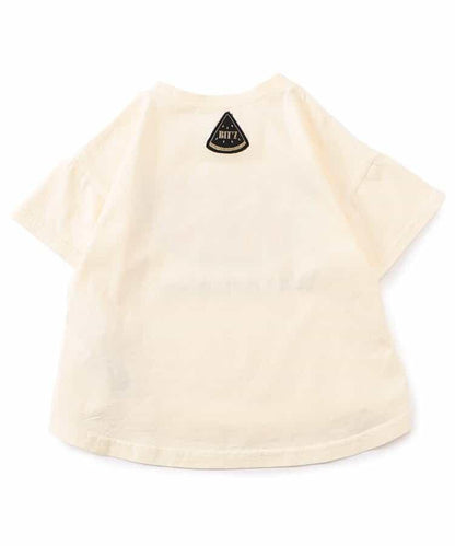 各種水果和蔬菜剪紙印花T恤