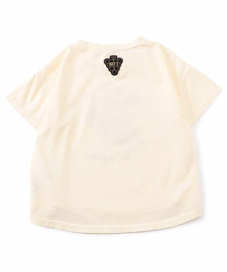 各種水果和蔬菜剪紙印花T恤