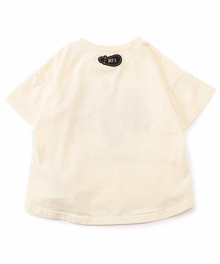 各種水果和蔬菜剪紙印花T恤