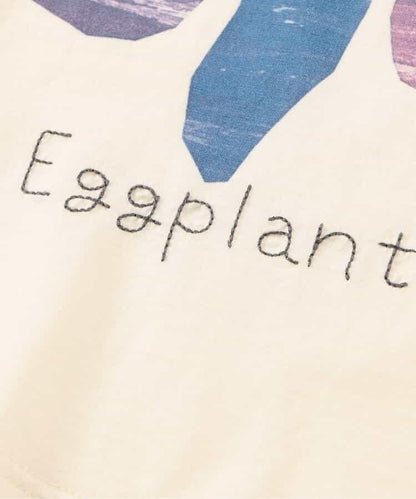 各種水果和蔬菜剪紙印花T恤