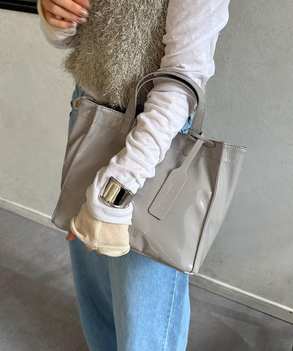 軟膠釉購物袋迷你