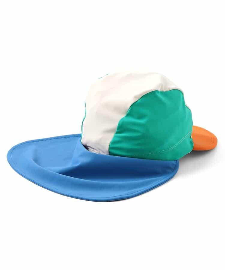 帶日遮陽帽的游泳帽