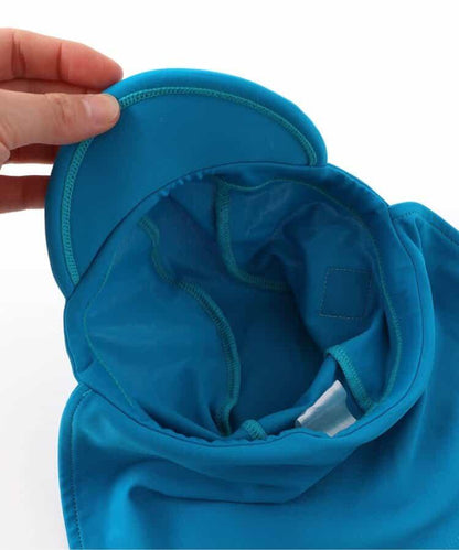 帶日遮陽帽的游泳帽