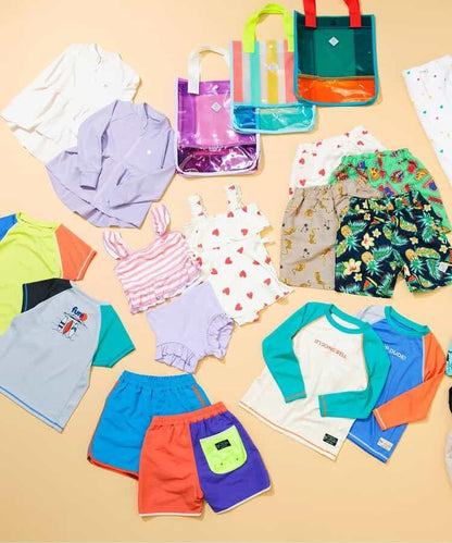 荷葉邊連衣裙泳裝