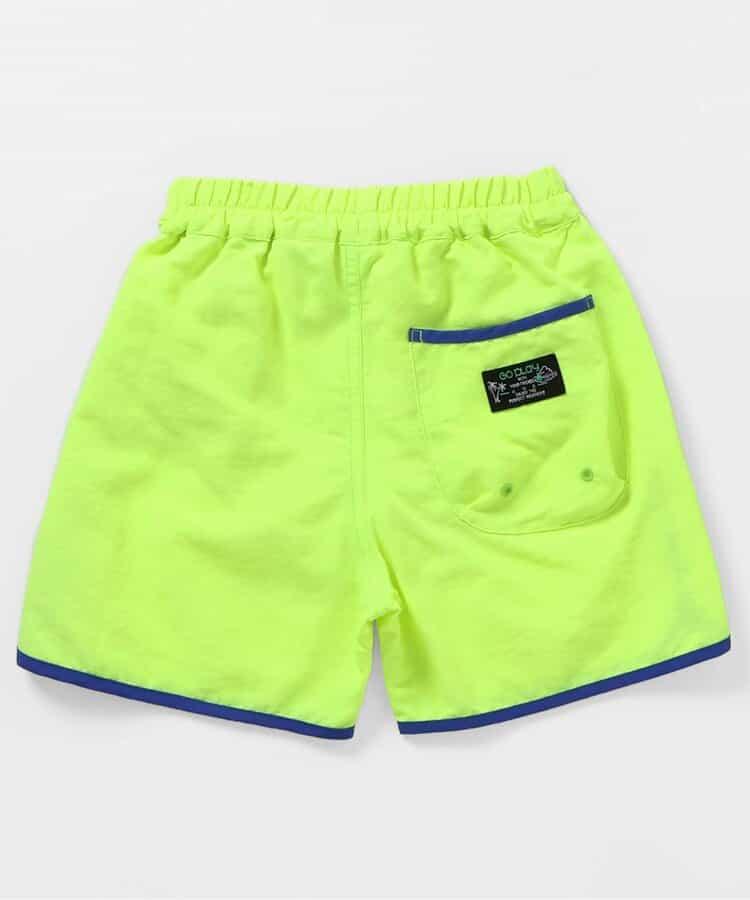 彩色拼接海灘短褲