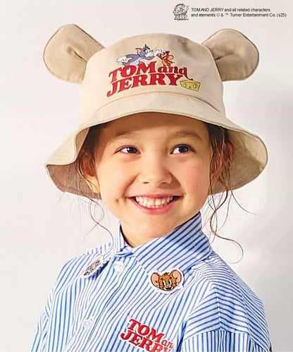 《貓和老鼠》帶耳桶帽
