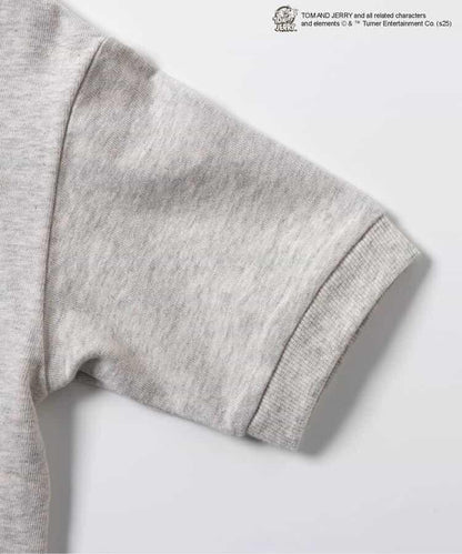 《貓和老鼠》領口圖案T恤