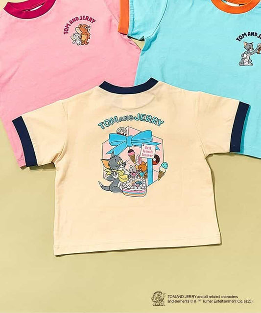 《貓和老鼠》圓領T恤