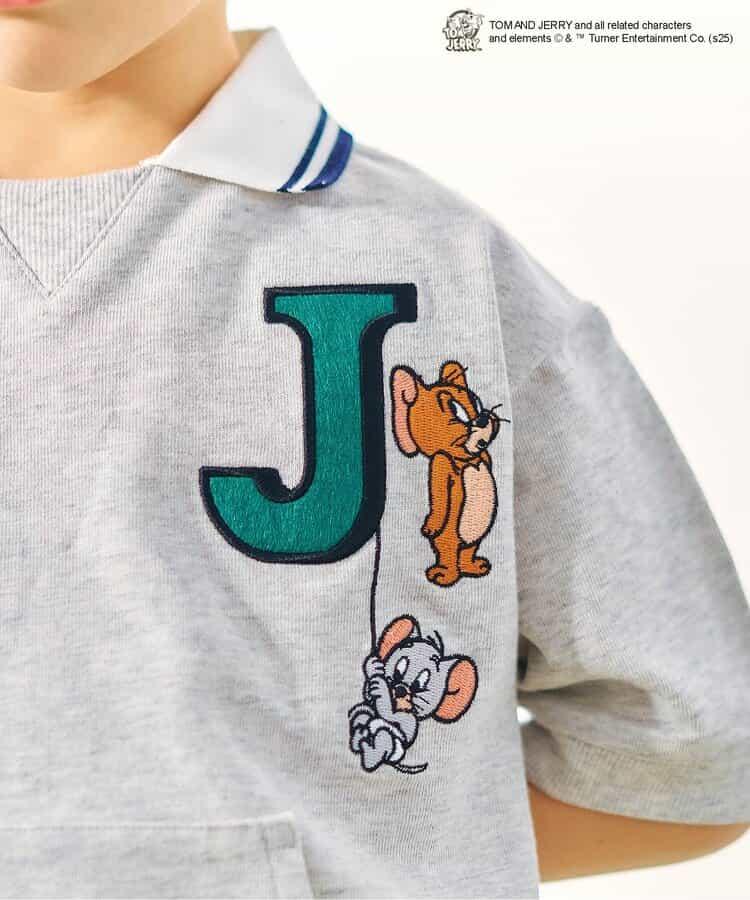 《貓和老鼠》領口圖案T恤