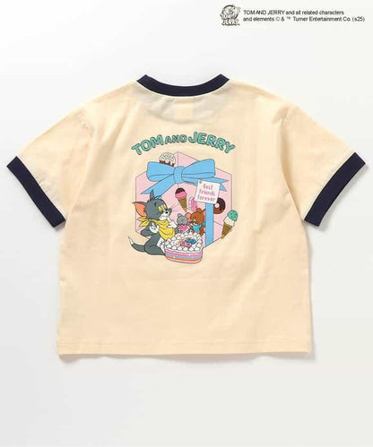 《貓和老鼠》圓領T恤