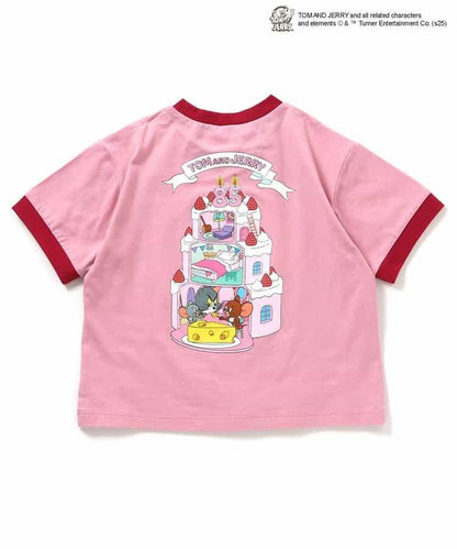 《貓和老鼠》圓領T恤