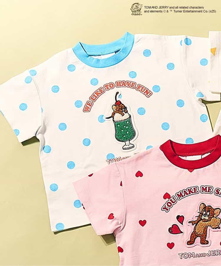 《貓和老鼠》總紋圖案T恤