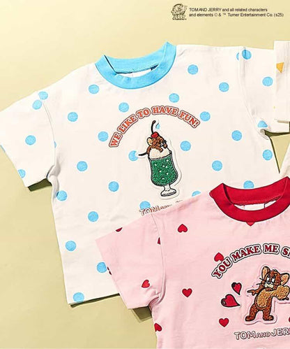 《貓和老鼠》總紋圖案T恤