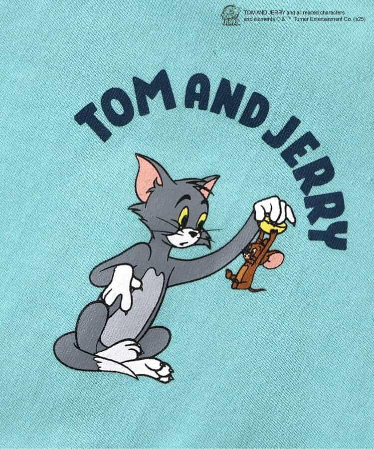 《貓和老鼠》圓領T恤