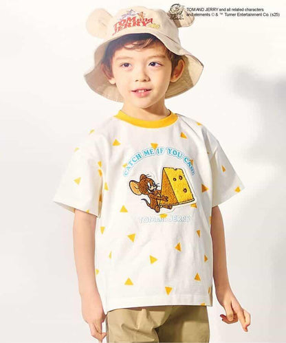 《貓和老鼠》總紋圖案T恤
