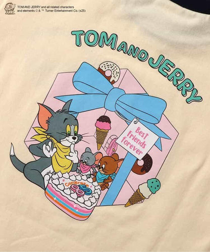 《貓和老鼠》圓領T恤