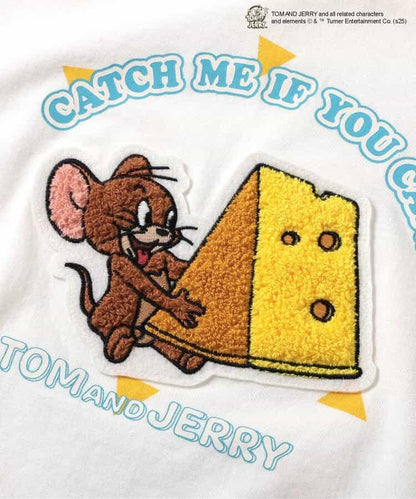 《貓和老鼠》總紋圖案T恤