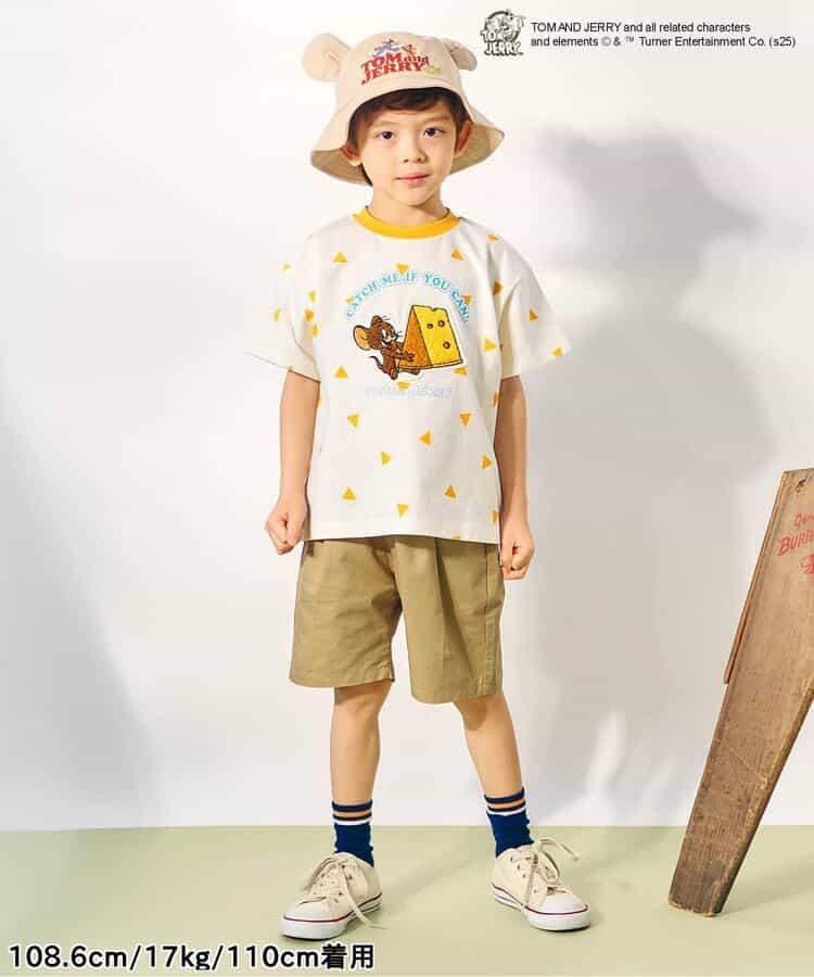 《貓和老鼠》總紋圖案T恤