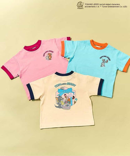 《貓和老鼠》圓領T恤