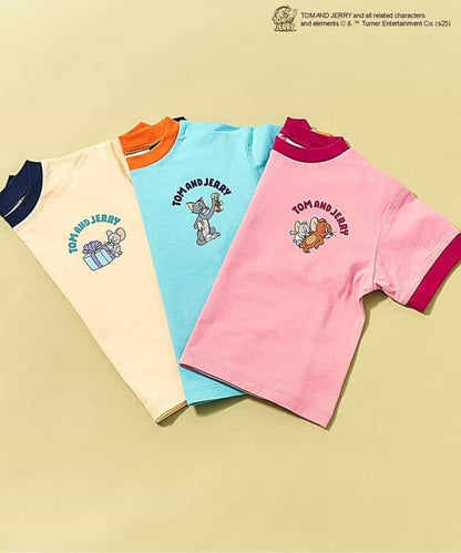 《貓和老鼠》圓領T恤