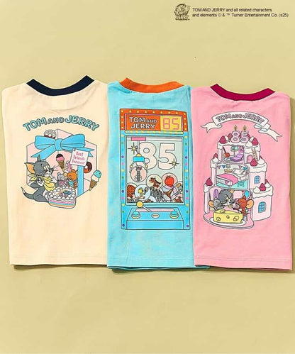 《貓和老鼠》圓領T恤