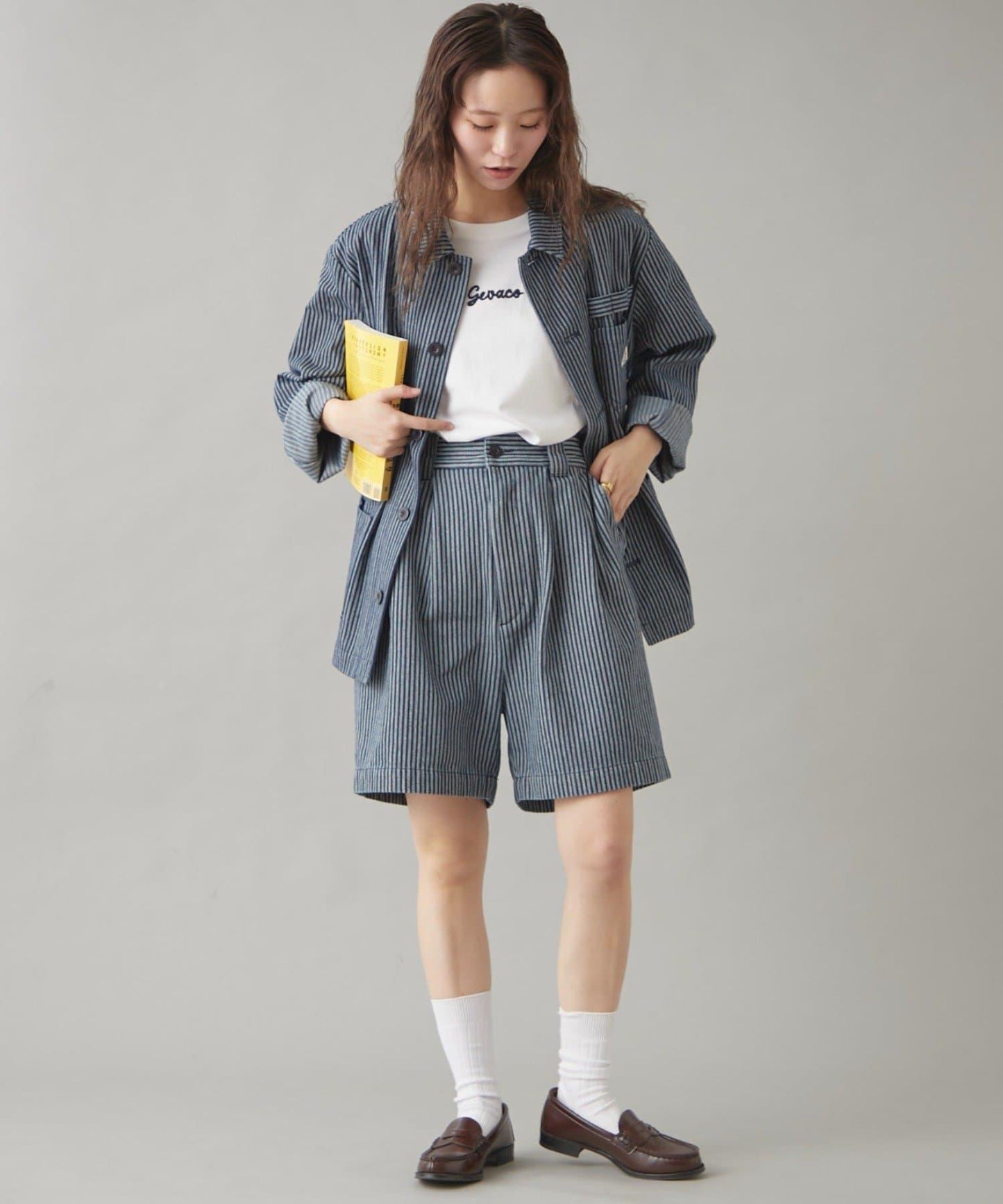 【GEVACO】一點小標誌鏈條刺繡T恤