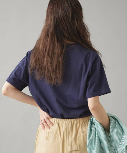 【GEVACO】一點小標誌鏈條刺繡T恤