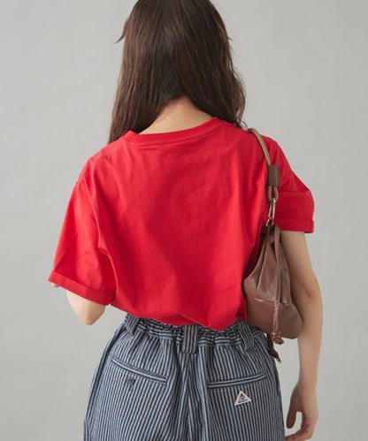 【GEVACO】一點小標誌鏈條刺繡T恤