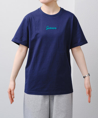 【GEVACO】一點小標誌鏈條刺繡T恤