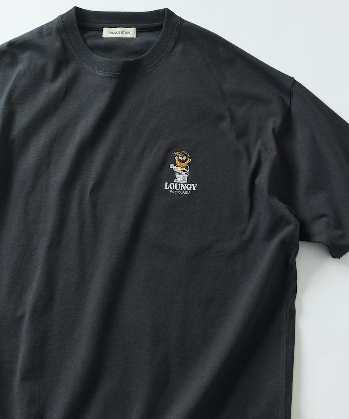 大尺寸 刺繡點綴 圓領 T恤 / 休閒款