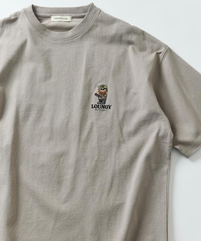 大尺寸 刺繡點綴 圓領 T恤 / 休閒款