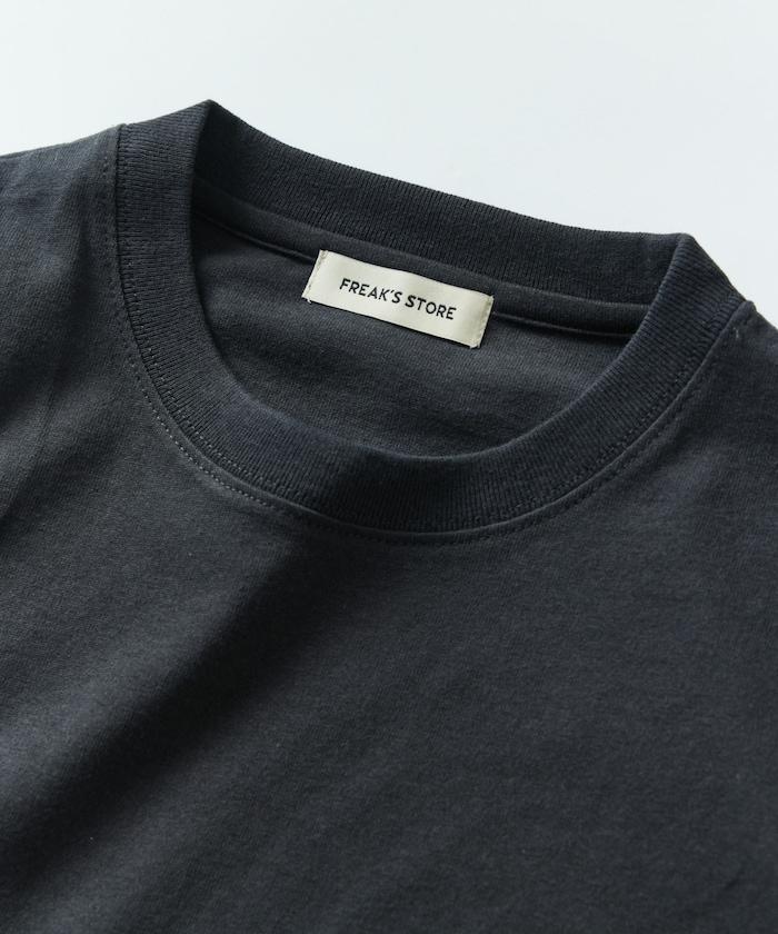 大尺寸 刺繡點綴 圓領 T恤 / 休閒款