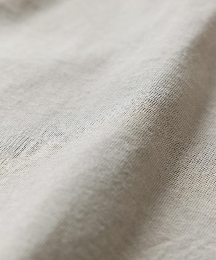 大尺寸 刺繡點綴 圓領 T恤 / 休閒款