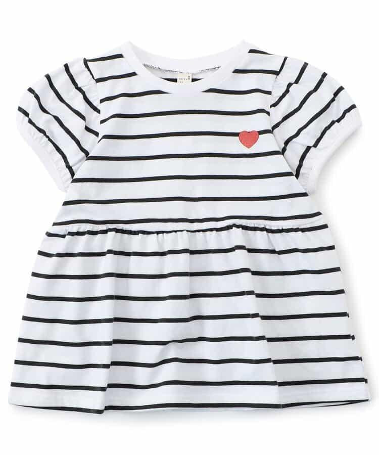 荷葉邊泡泡袖T恤｜7天風格