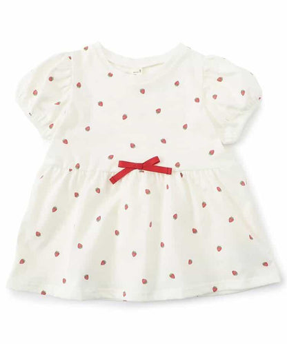 荷葉邊泡泡袖T恤｜7天風格