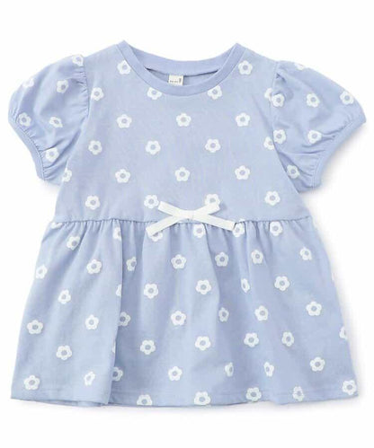 荷葉邊泡泡袖T恤｜7天風格