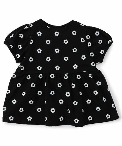 荷葉邊泡泡袖T恤｜7天風格