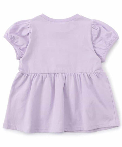 荷葉邊泡泡袖T恤｜7天風格