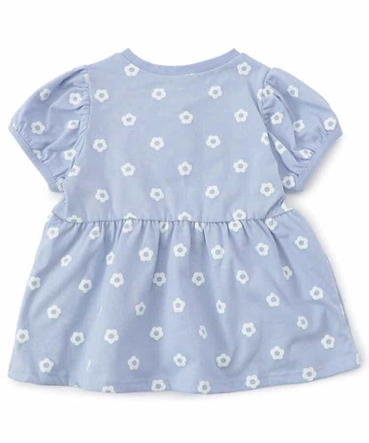 荷葉邊泡泡袖T恤｜7天風格