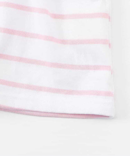 荷葉邊泡泡袖T恤｜7天風格