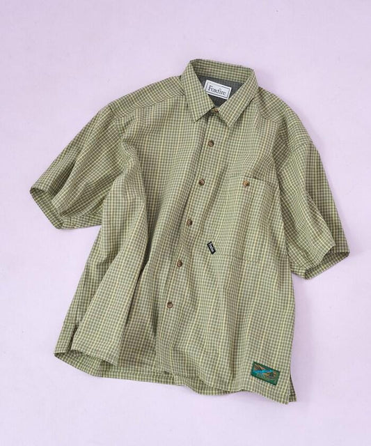 聯名收口短袖襯衫