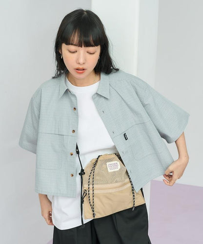 聯名 釣魚口袋 短袖襯衫