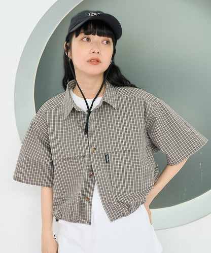 聯名 釣魚口袋 短袖襯衫