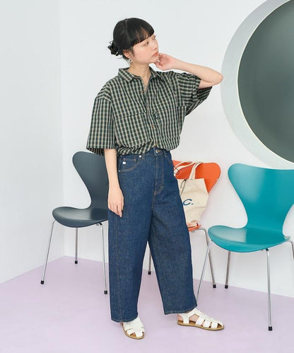 聯名 釣魚口袋 短袖襯衫