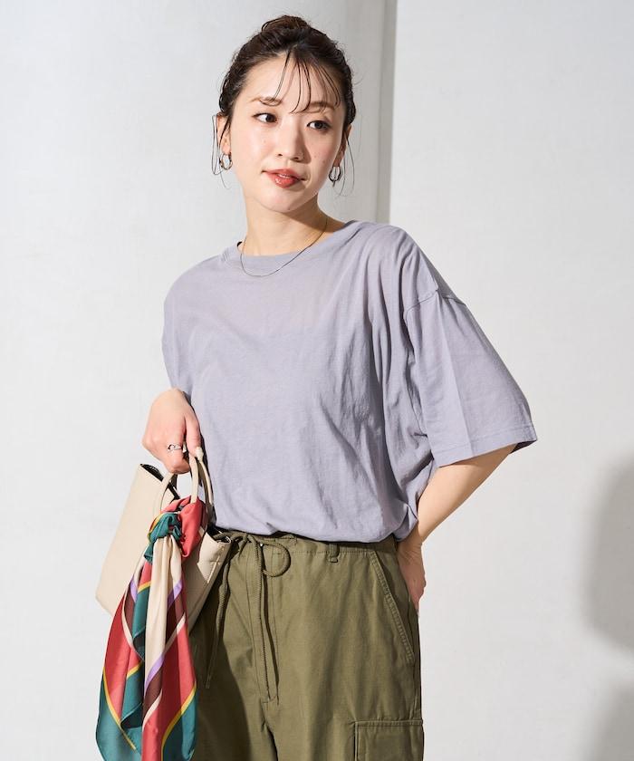 透視 亞麻 半袖 拉鍊衫
