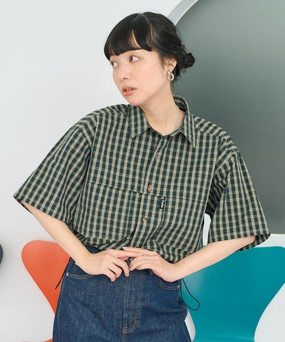 聯名 釣魚口袋 短袖襯衫