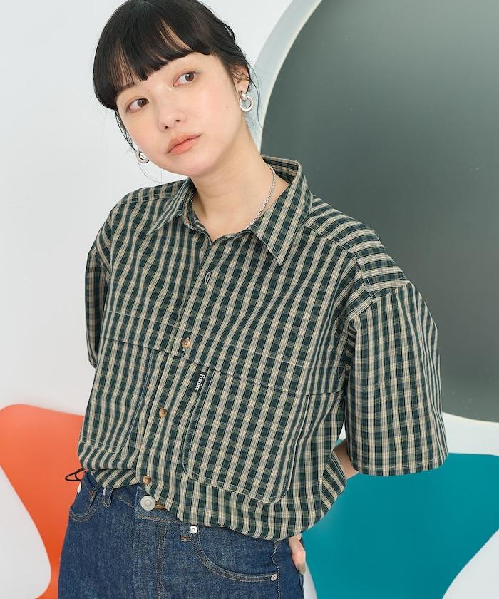 聯名 釣魚口袋 短袖襯衫