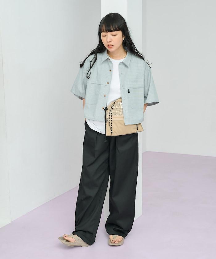 聯名 釣魚口袋 短袖襯衫