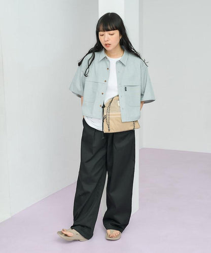 聯名 釣魚口袋 短袖襯衫