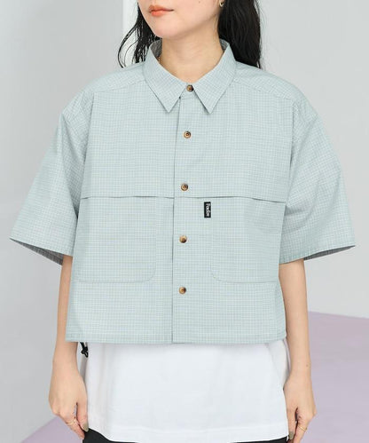 聯名 釣魚口袋 短袖襯衫